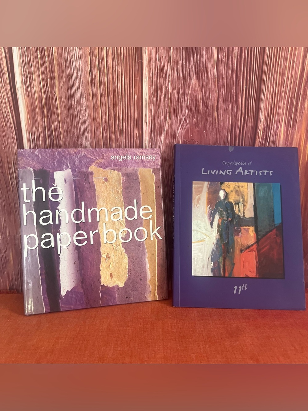 Angela Ramsay Purple Handmade Paper Book - Home Accents